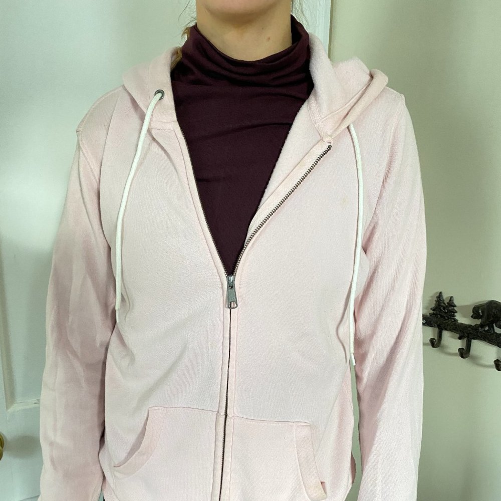 Pink hoodie